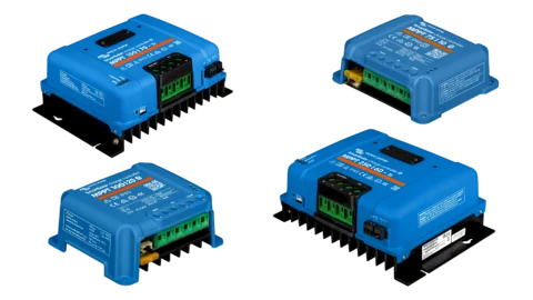 High quality photo of the four VE.Direct case styles. Photographed by Current Connected