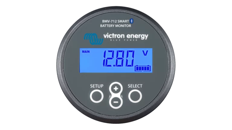 Victron BMV-712 Smart Battery Monitor for Voltage and State of Charge on Lithium and Lead-Acid Battery Banks