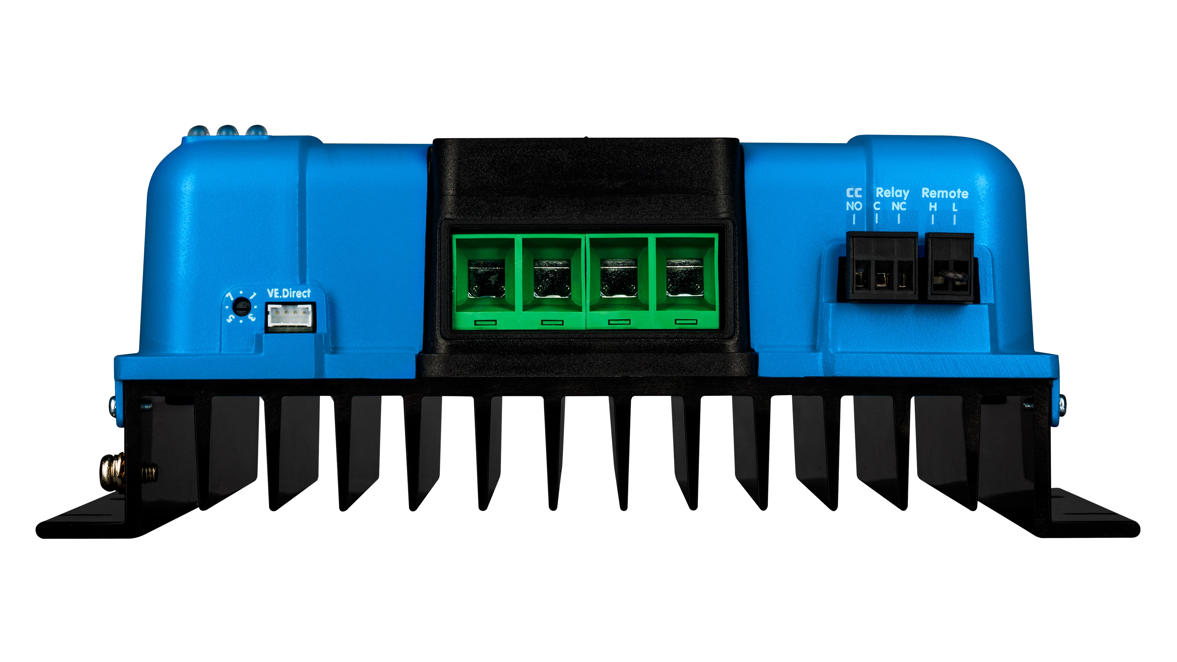 Victron - SCC125060221 - SmartSolar MPPT VE.Direct Charge Controller-150V 70A - Front View High quality photo of the Victron - SCC125060221 - SmartSolar MPPT VE.Direct Charge Controller-150V 70A - Front View. Photographed by Current Connected