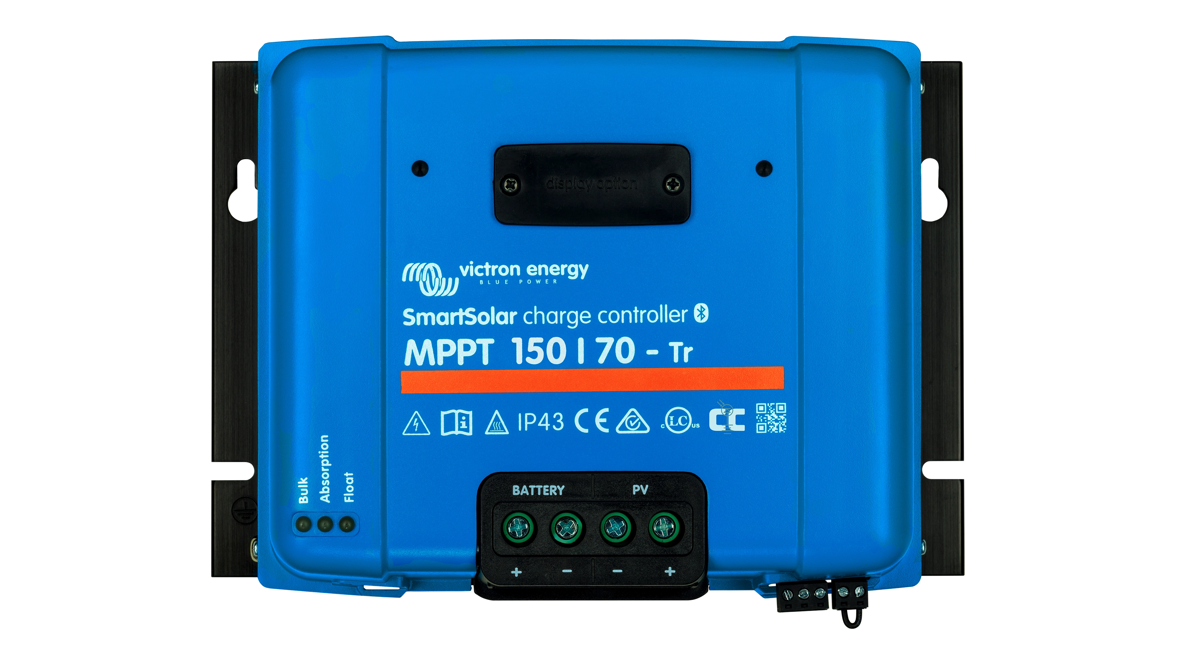 Victron - SCC115070211 - SmartSolar MPPT VE.Direct Charge Controller-150V 70A - Top View High quality photo of the Victron - SCC115070211 - SmartSolar MPPT VE.Direct Charge Controller-150V 70A - Top View. Photographed by Current Connected