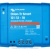 High quality photo of the Victron - ORI121222120 - Victron Orion-TR Smart Isolated DC-DC Battery Charger - 12v 12v-18a - Top View. Photographed by Current Connected