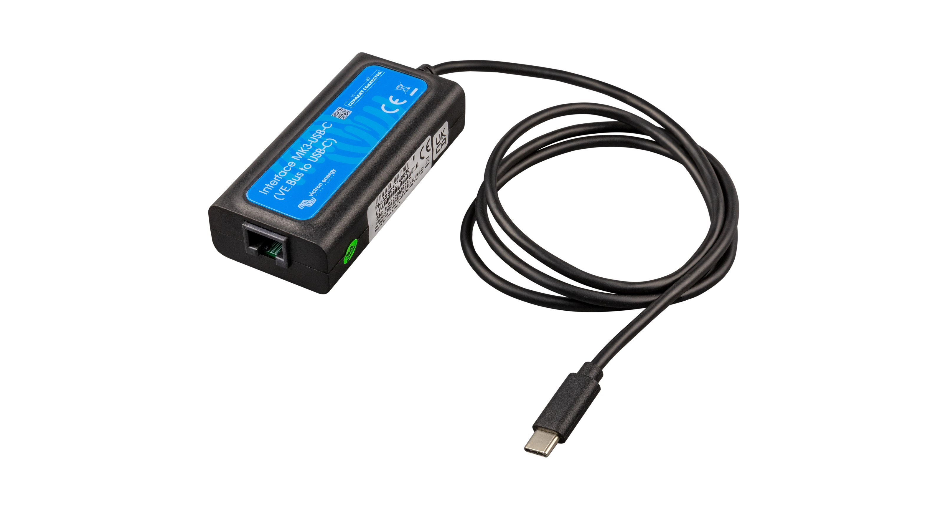 VE.Bus to USB-C Angle Victron VE.Bus MK3-USB