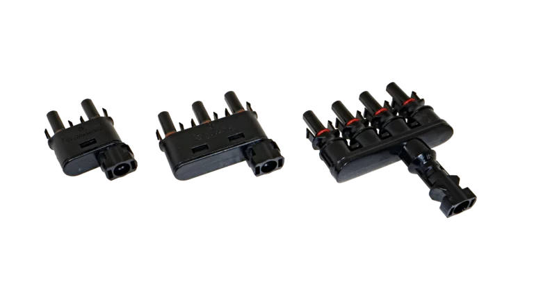 MC-4 T-Branch Connectors