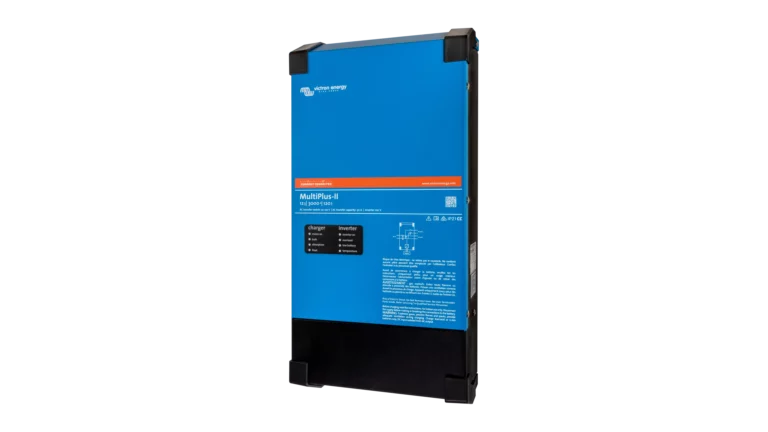 Victron Energy 12V MultiPlus-II 3kVA 2x120V Inverter 120A Charger (UL). This is a Right view display of the inverter by Victron Energy with no background.