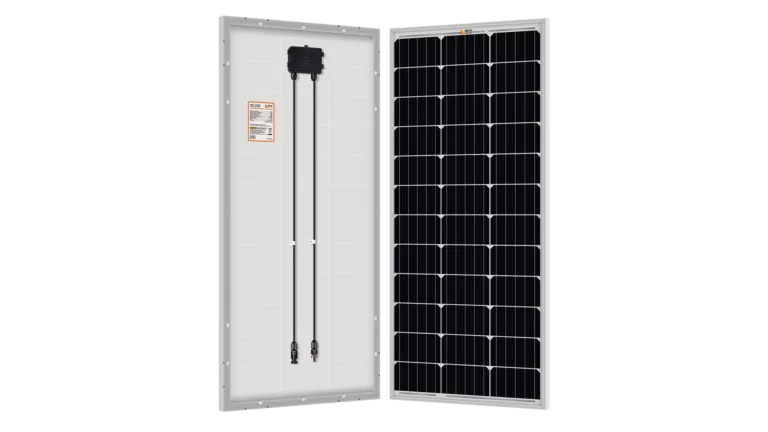 Rich Solar 100 Watt Solar Panels - Mega Mono Silver