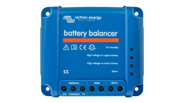 High quality photo of the Victron Battery Balancer Top. Photographed by Current Connected.