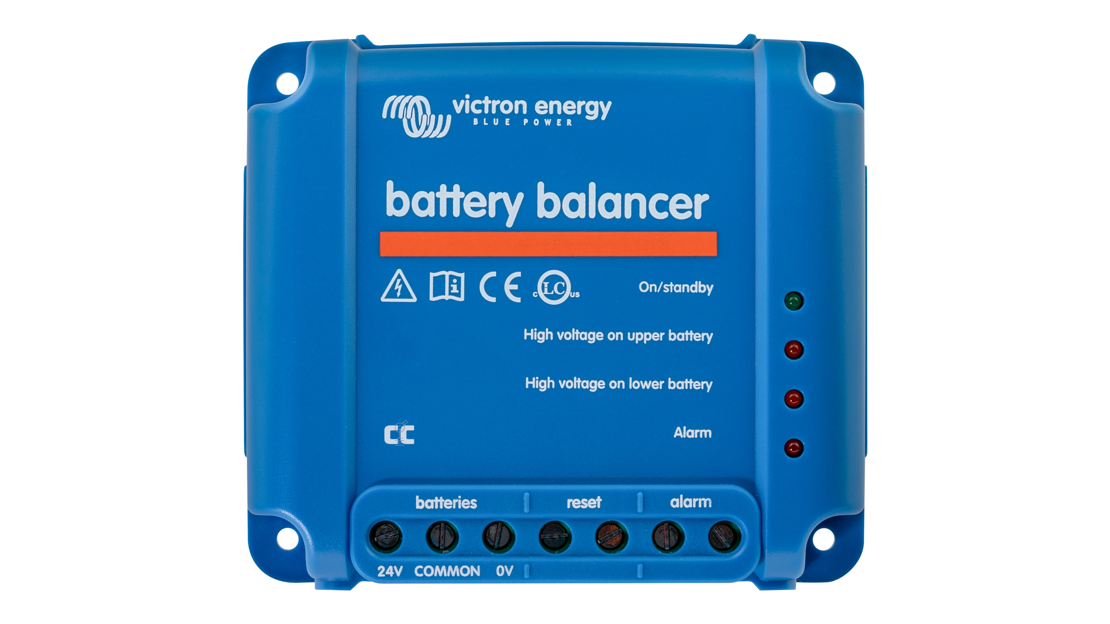 Victron Battery Balancer Top High quality photo of the Victron Battery Balancer Top. Photographed by Current Connected.