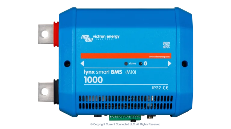 High quality photo of the Victron - LYN034170310 - Lynx BMS 1000 NG (M10) - Top View. Photographed by Current Connected