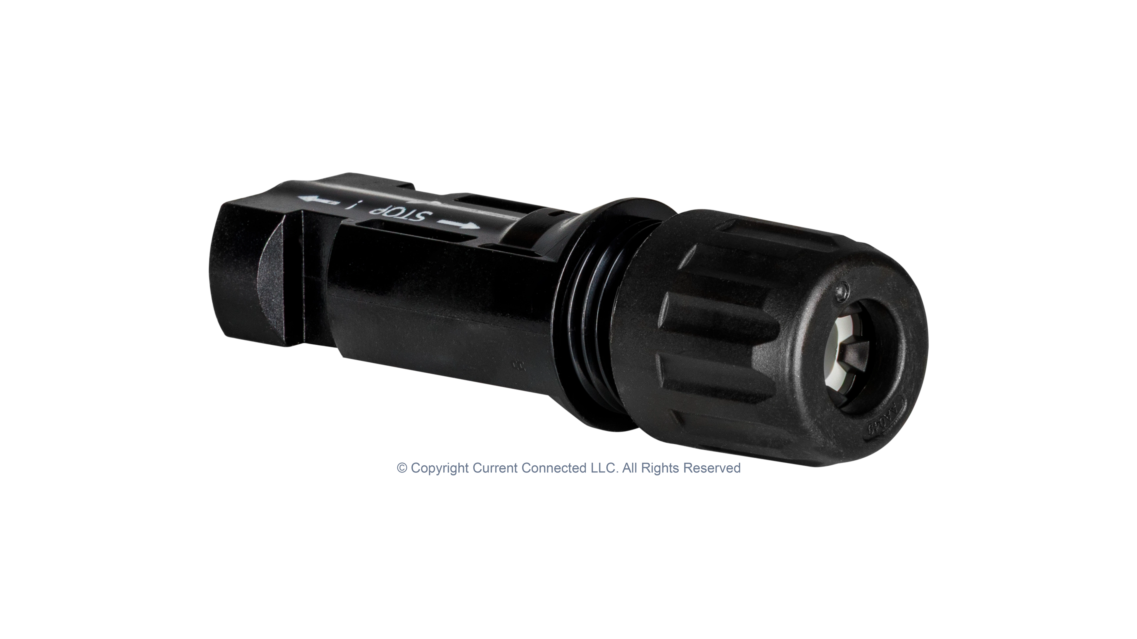 Staubli - KITMC4-5PK - MC4 Connectors 5 Pack - Socket Single High quality photo of the Staubli - KITMC4-5PK - MC4 Connectors 5 Pack - Connector Back Angle View photographed by Current Connected