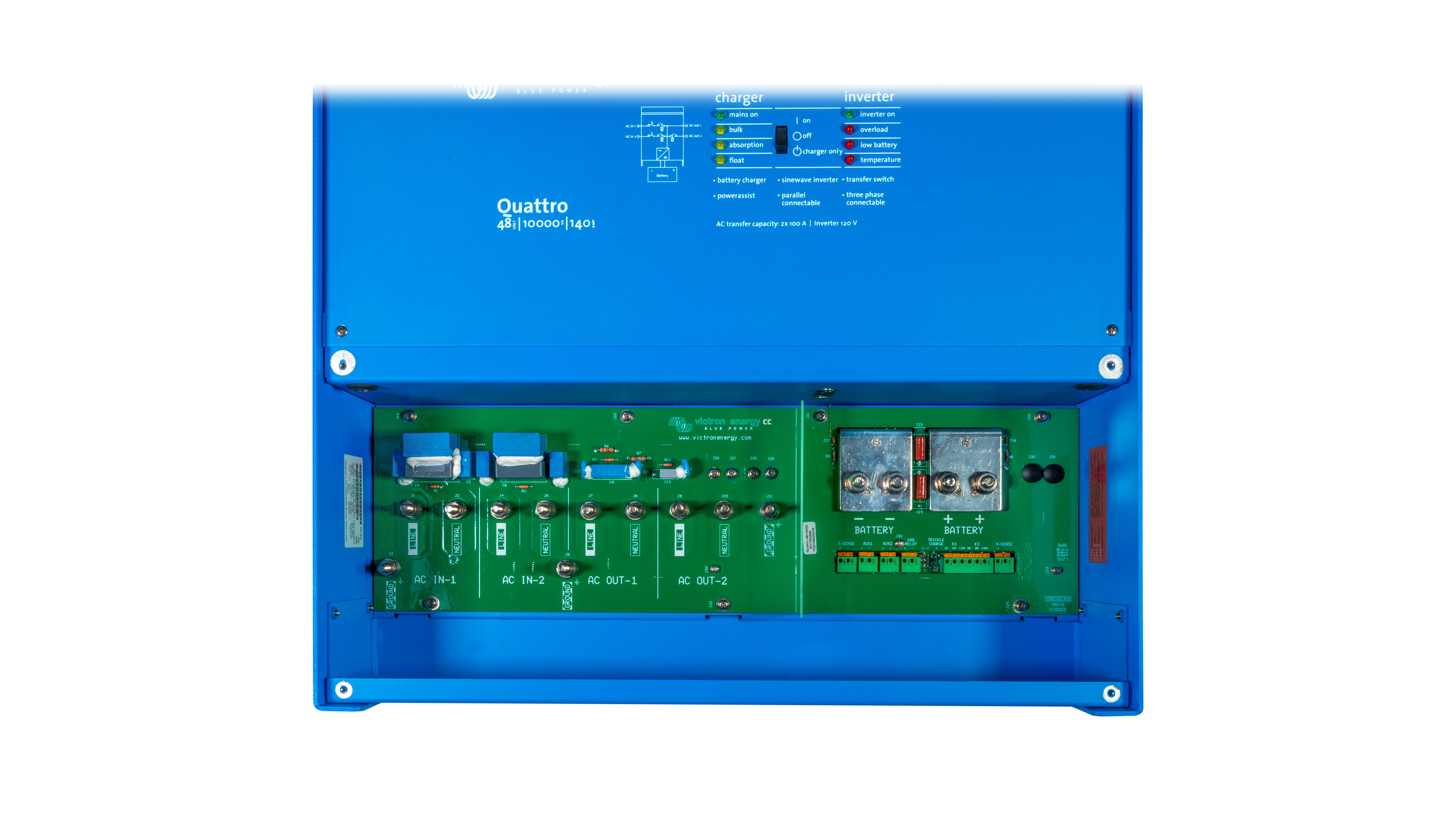 48vdc 10000va 140a 2x100a120vac Internal copy