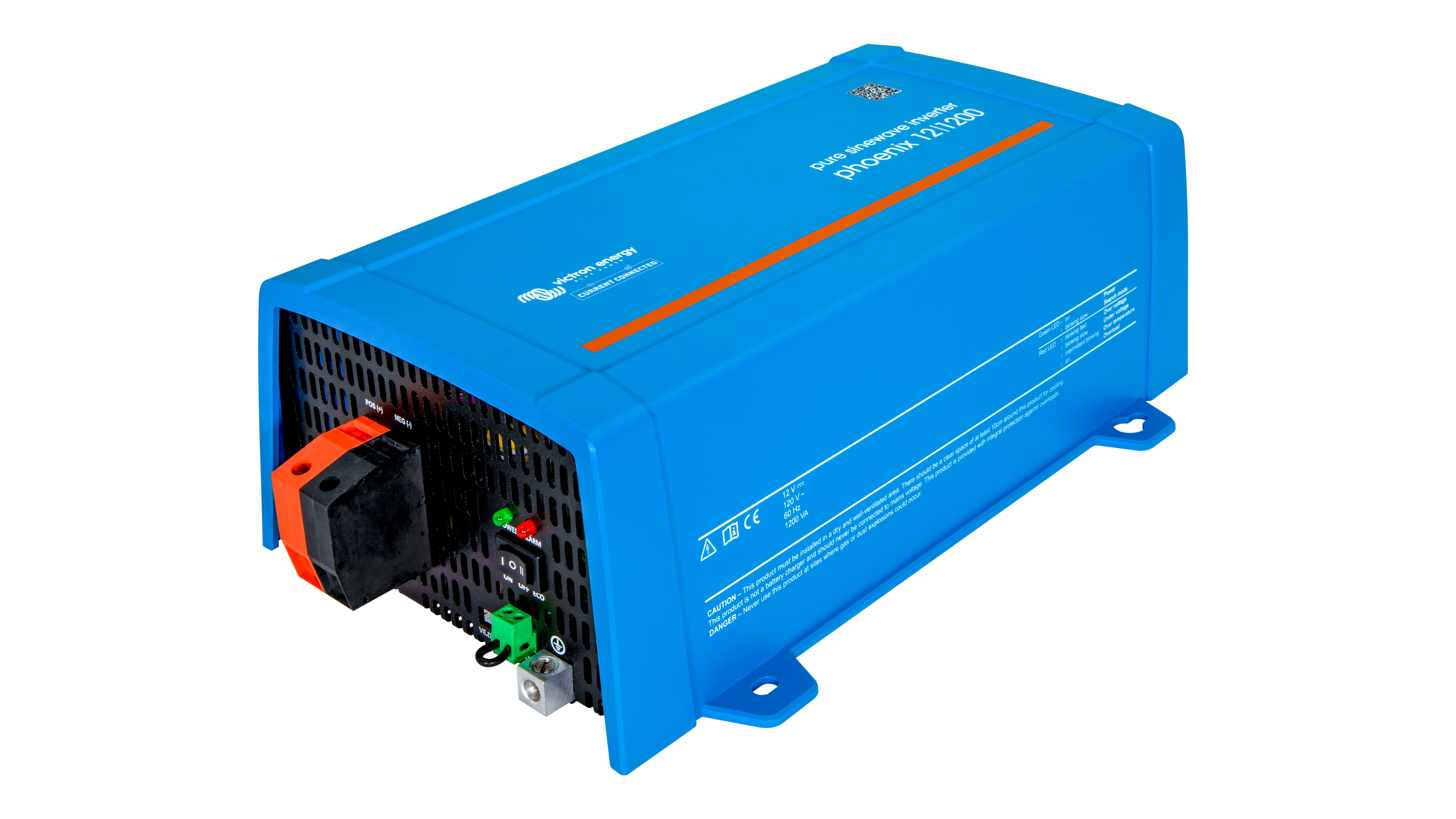 pure sinewave inverter 12-1200 Left Victron Phoenix Inverter