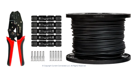 MC4 Combo With Staubli Connectors and Staubli Crimper