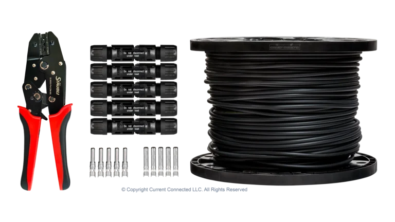 MC4 Combo With Staubli Connectors and Staubli Crimper