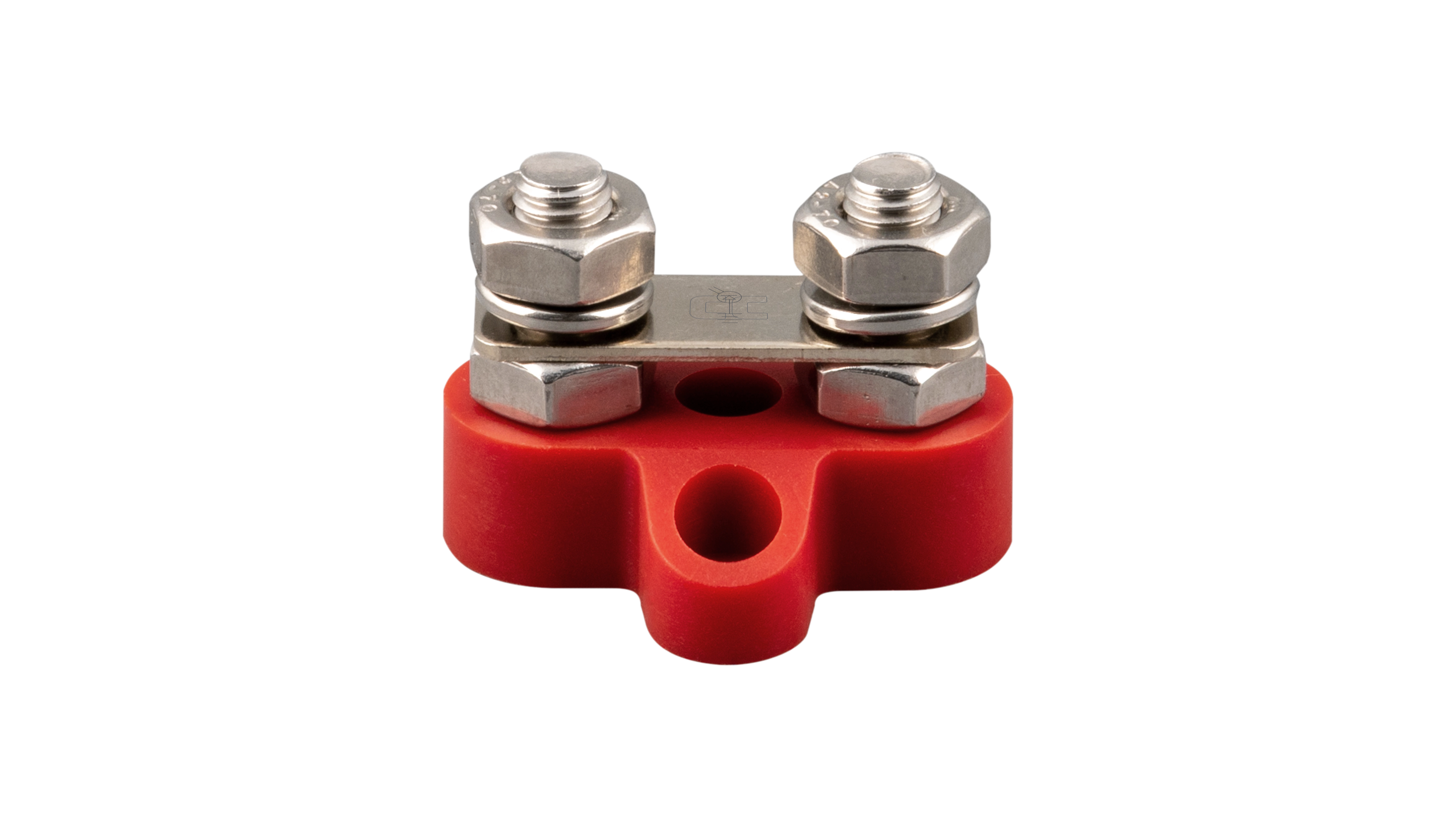 2 Terminal Studs Red Front Victron Dual Terminal Stud - Red