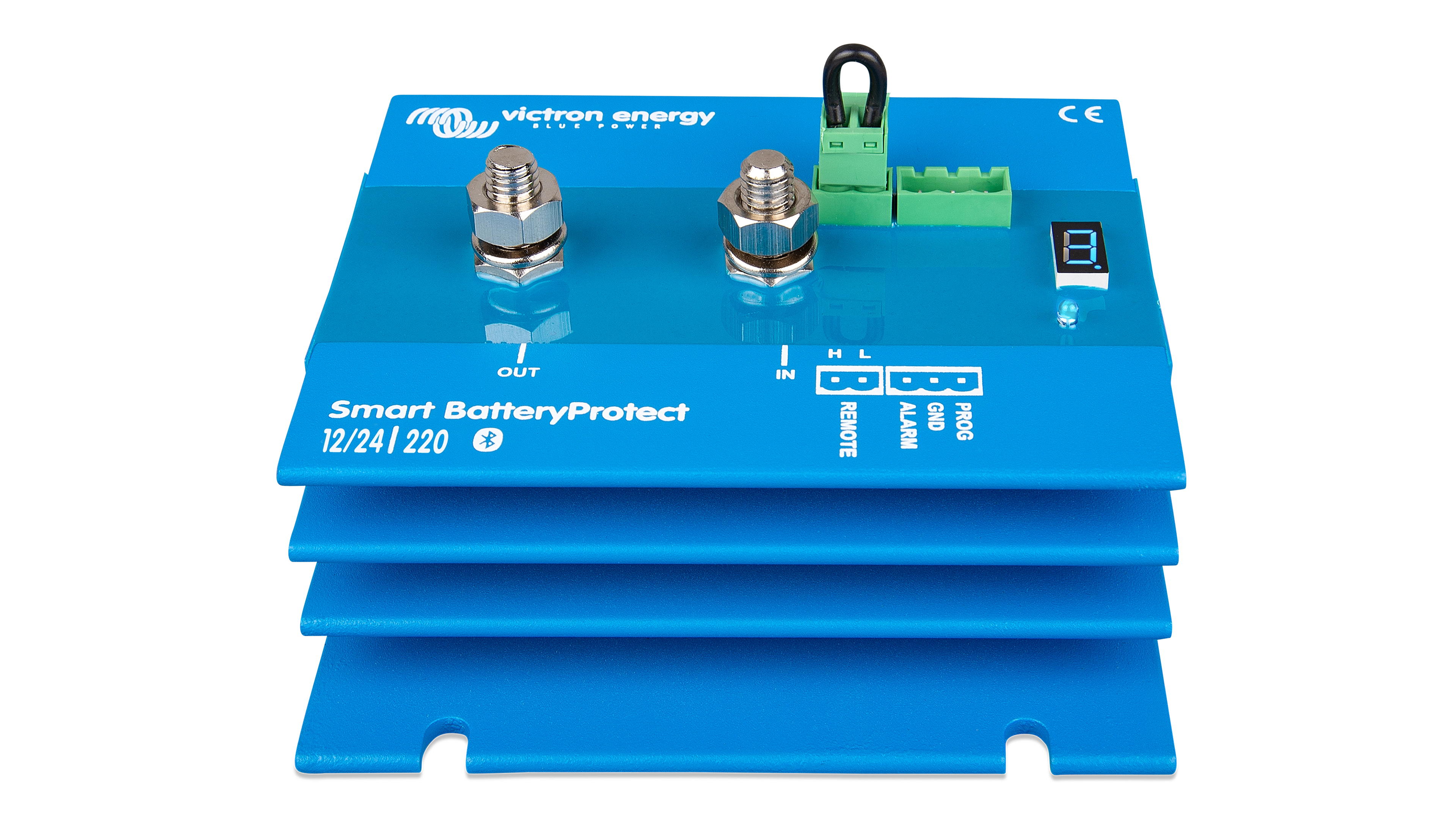 Smart BatteryProtect 12-24V 220A (front-angle)