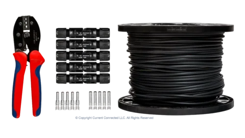 10 AWG Solar MC4 Connector PV Installation Wiring Kit