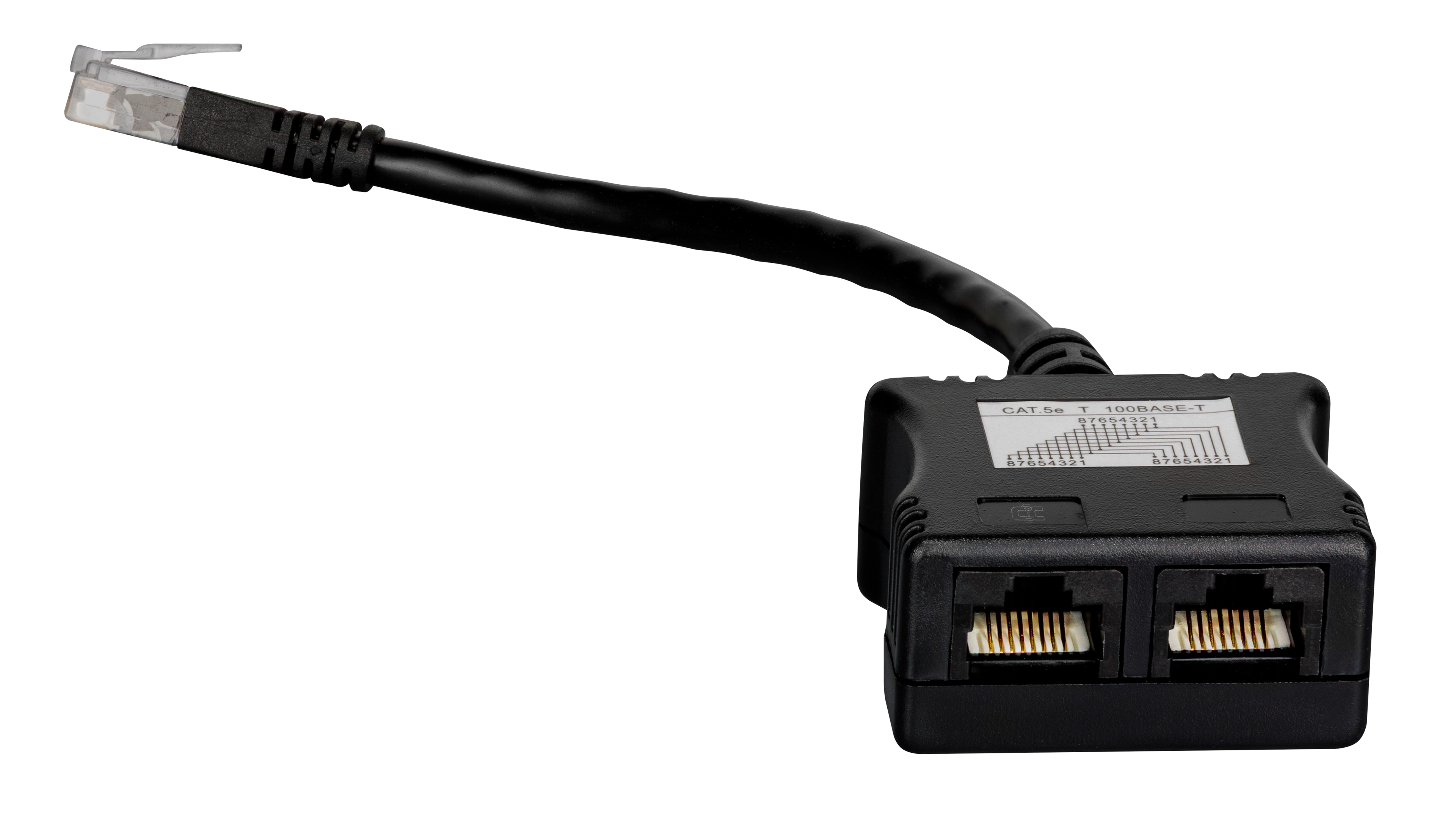 High quality photo of the Victron - ASS030065510 - RJ45 Splitter - Front. Photographed by Current Connected