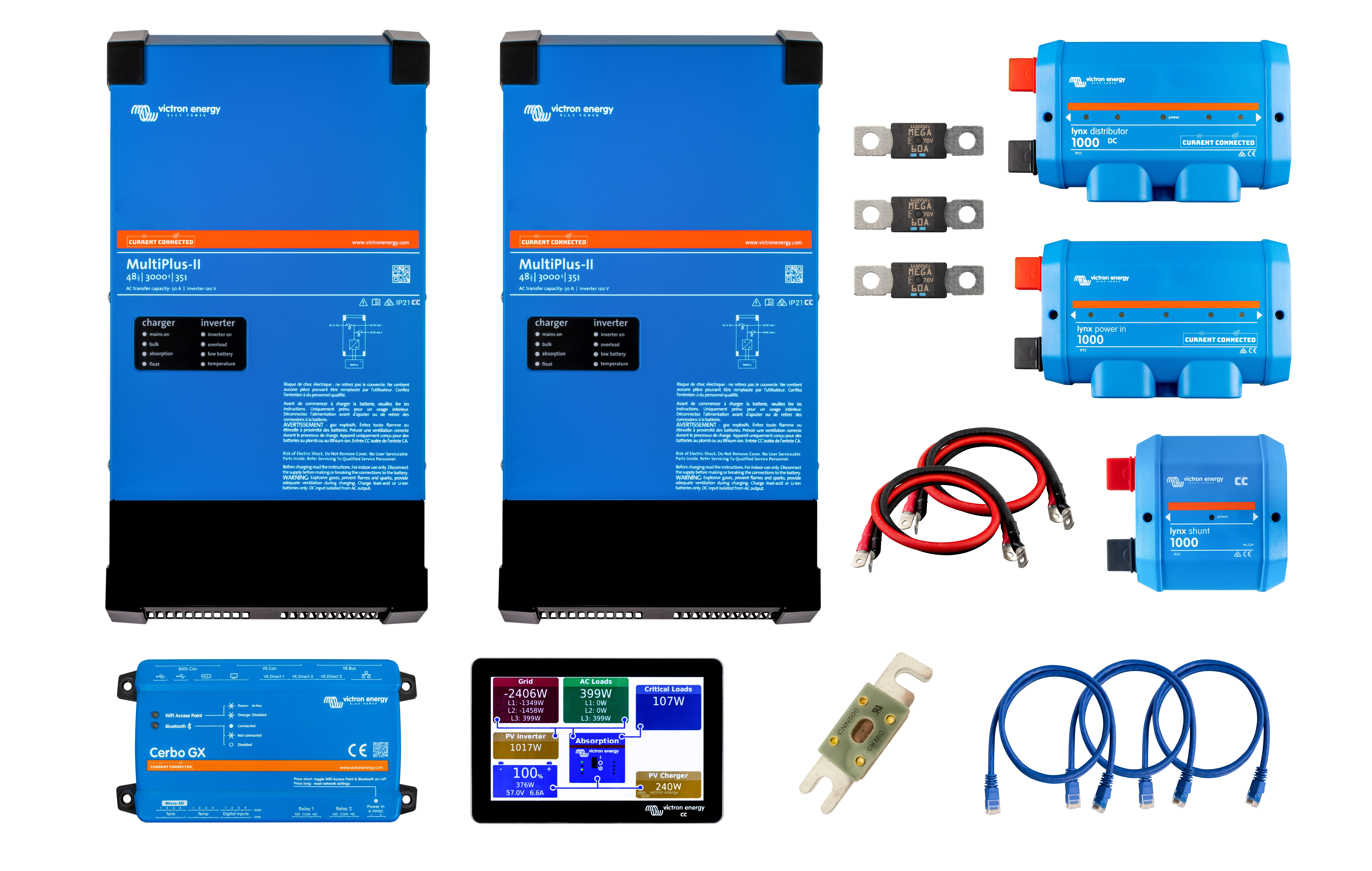 6kw Split phase Multiplus system 6kVA Power System