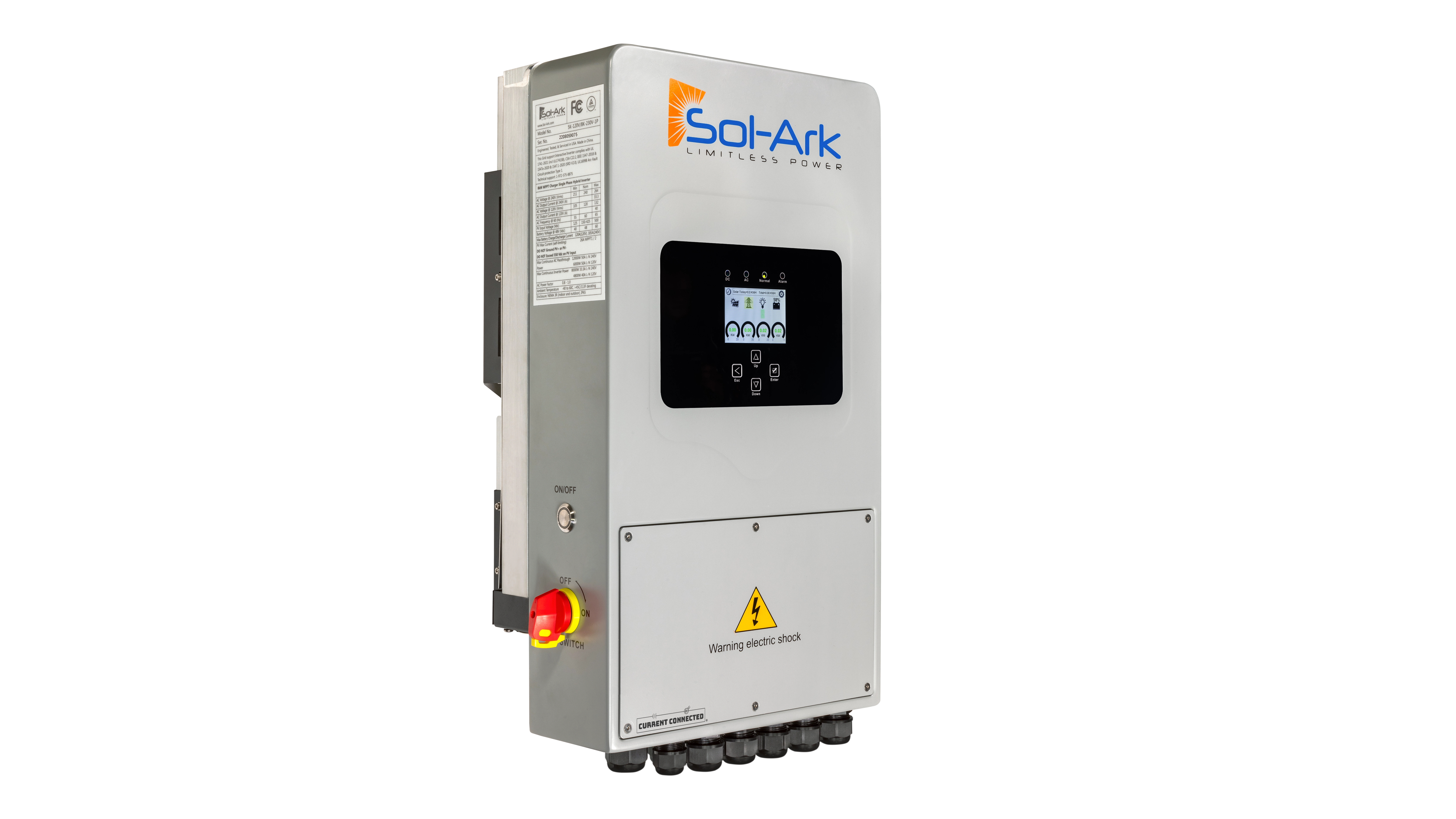 5k Left Sol-Ark 5K-1P Inverter