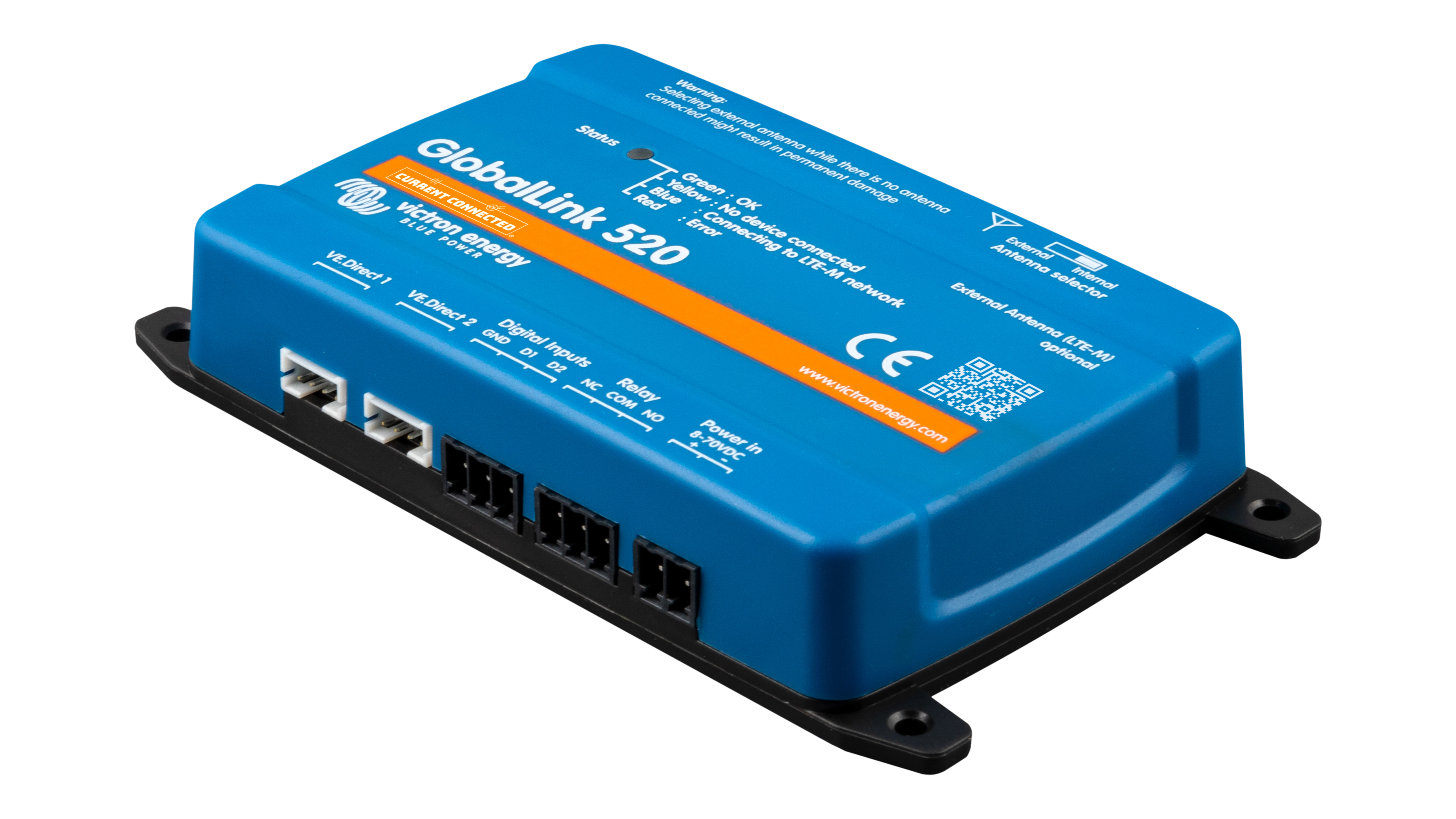 GlobalLink 520 Right Iso Victron GlobalLink 520