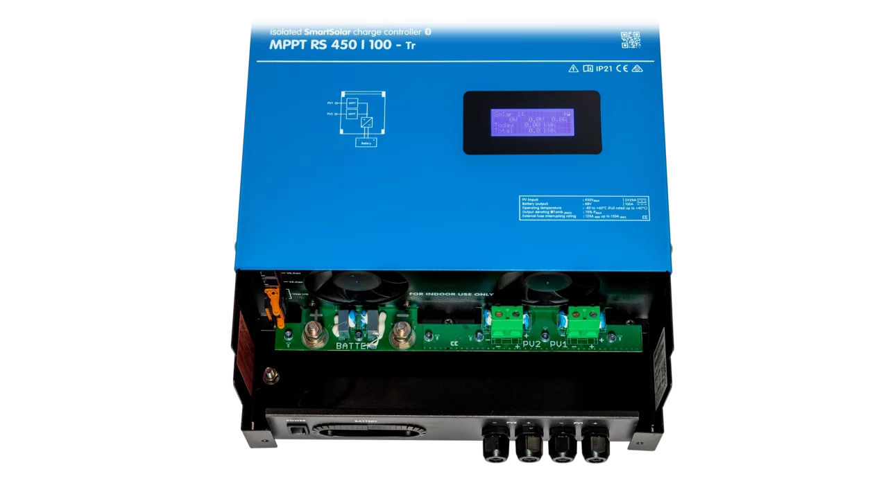 Victron MPPT RS 450V 100A Charge Controller Internal View