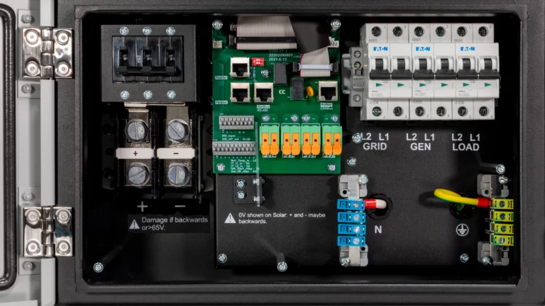 Sol-Ark 12K Hybrid Inverter Internal View