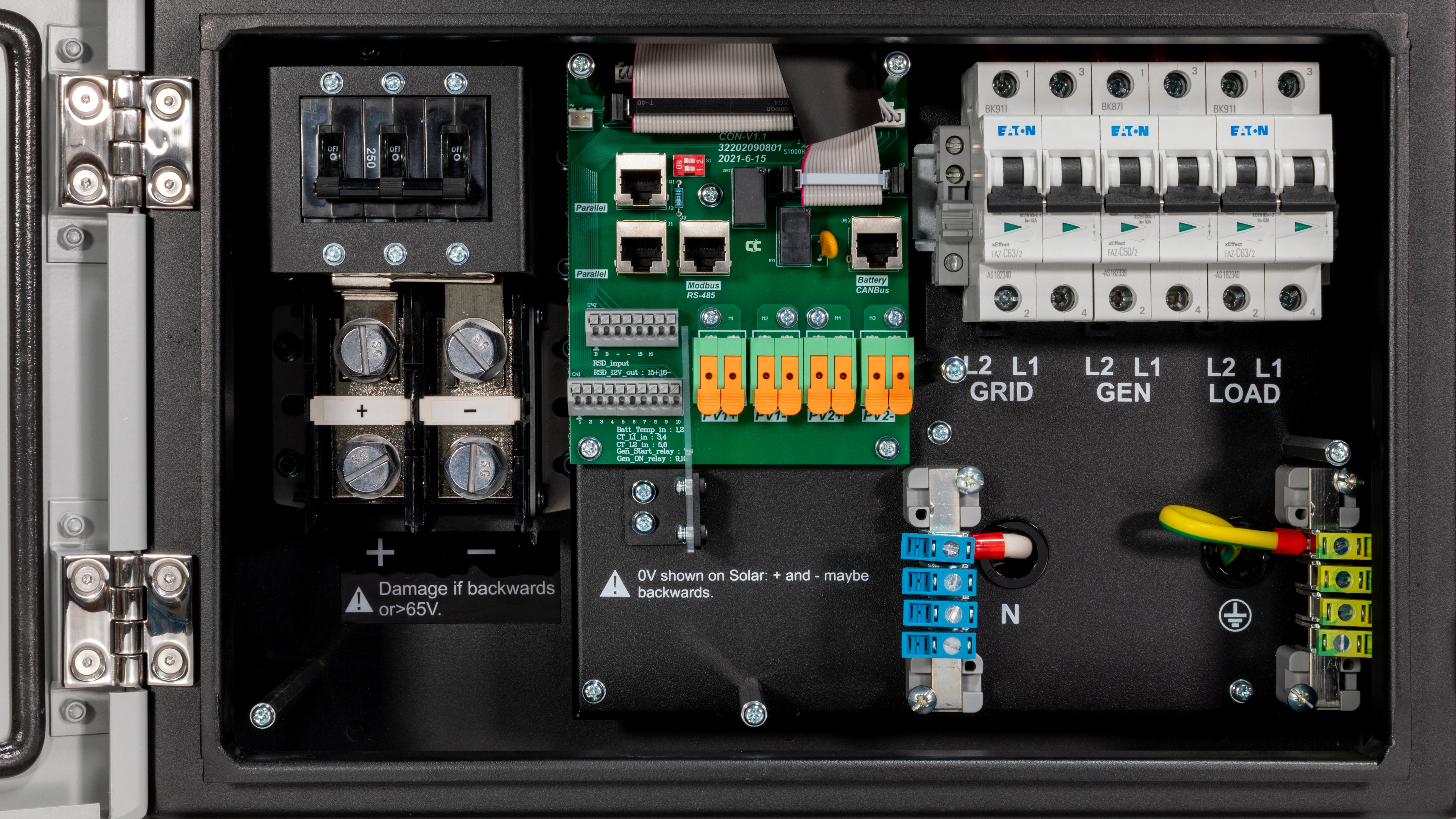 Sol-Ark 12K Hybrid Inverter Sol-Ark 12K Hybrid Inverter Internal View