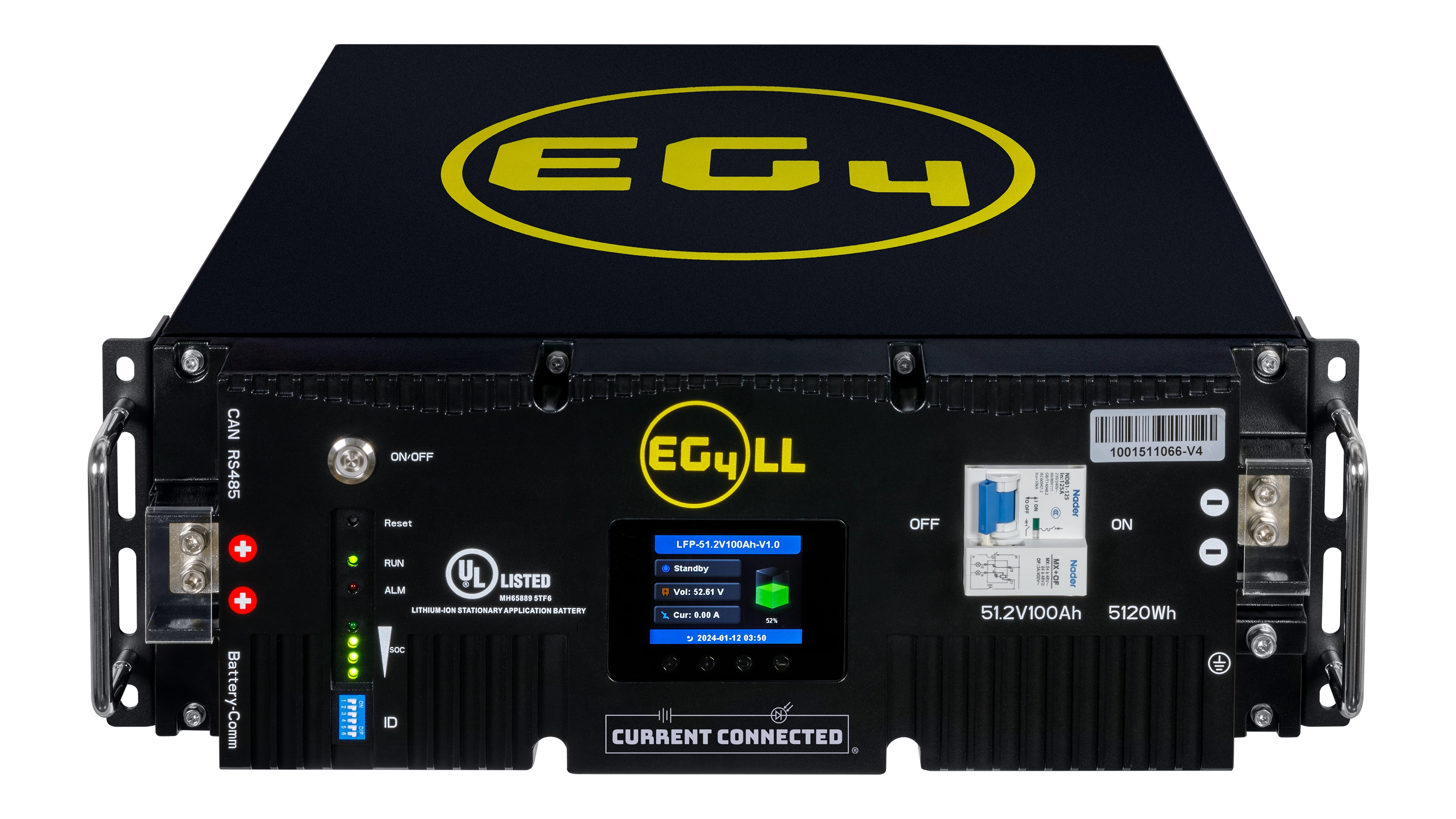 EG4-LL 48V100 V2 Top