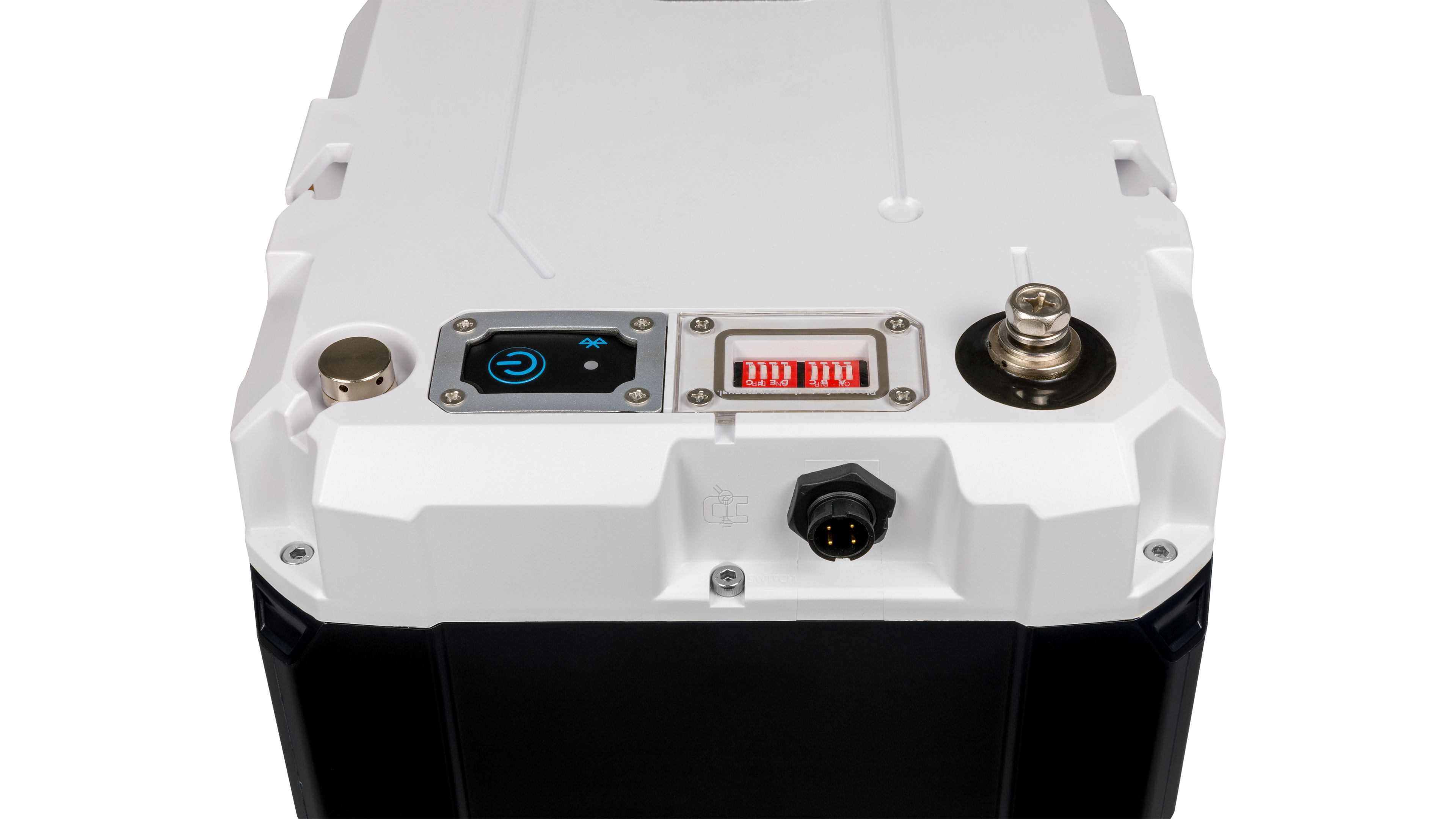 12v 460ah 8D Left End Top