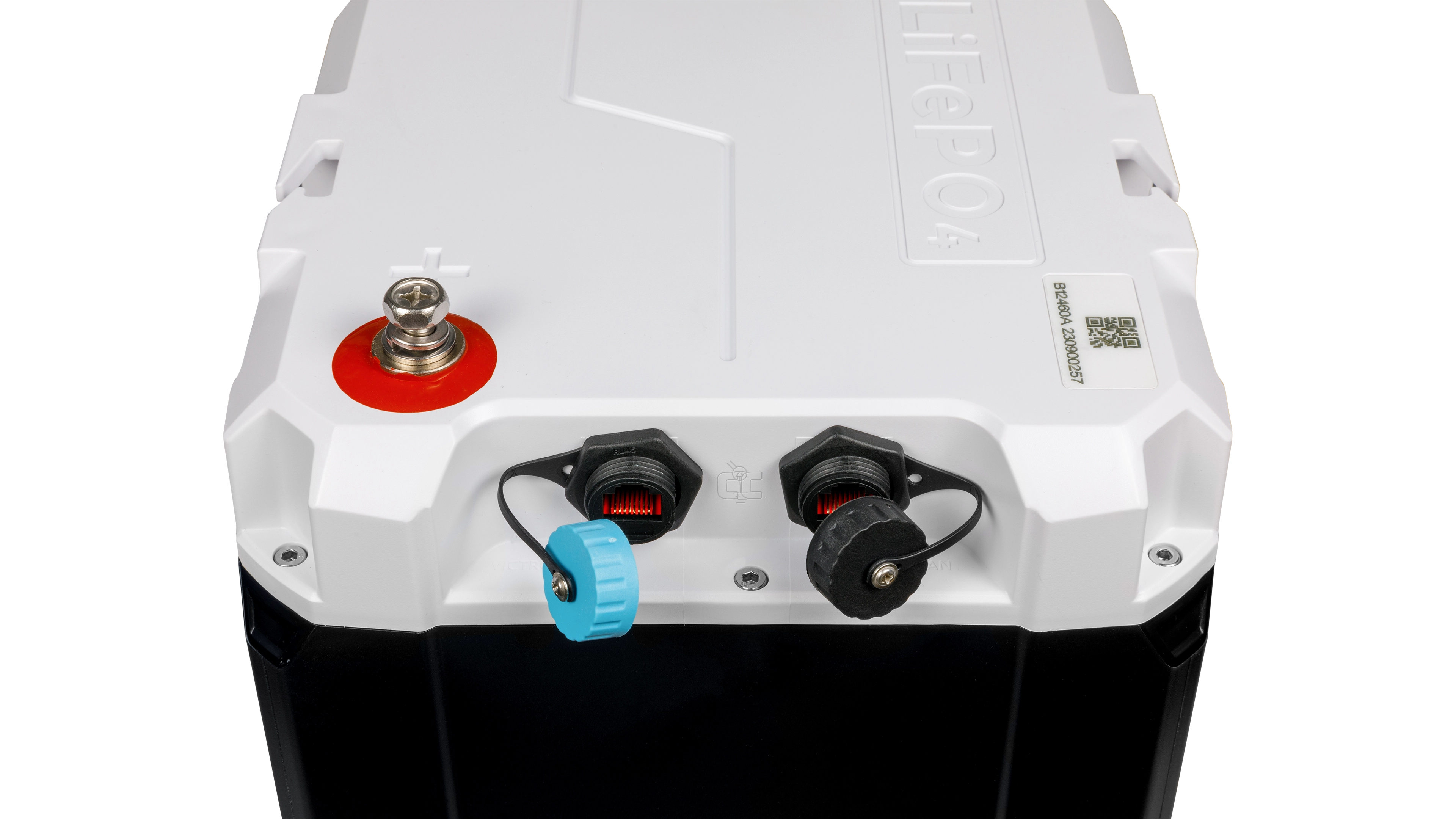 12v 460ah 8D Right End Top