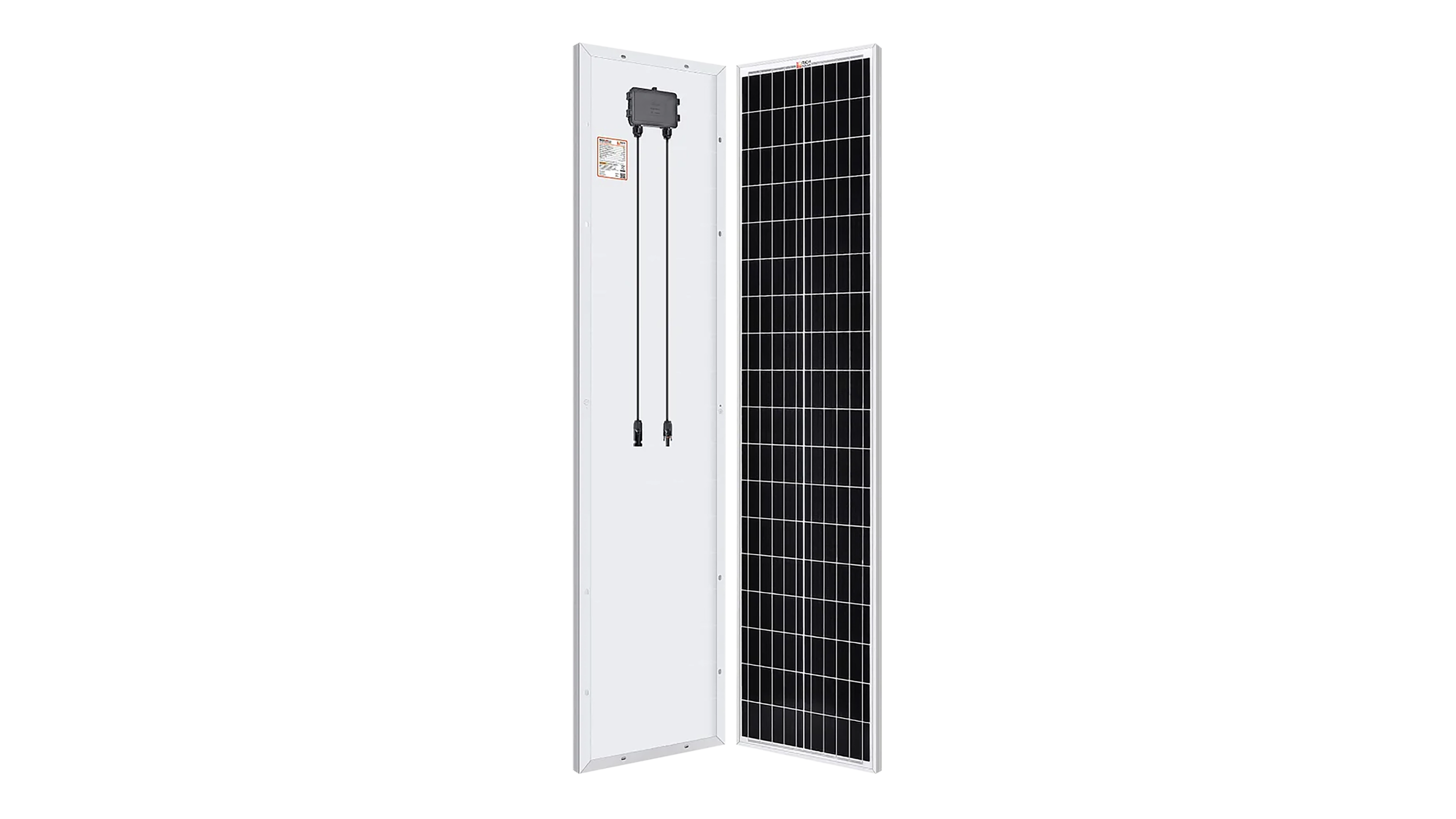 100w 2-Panel Slim Font and Back 45