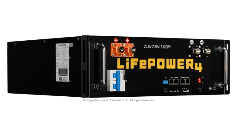 High quality photo of the EG Lifepower4 24V Angled Left View. Photographed by Current Connected