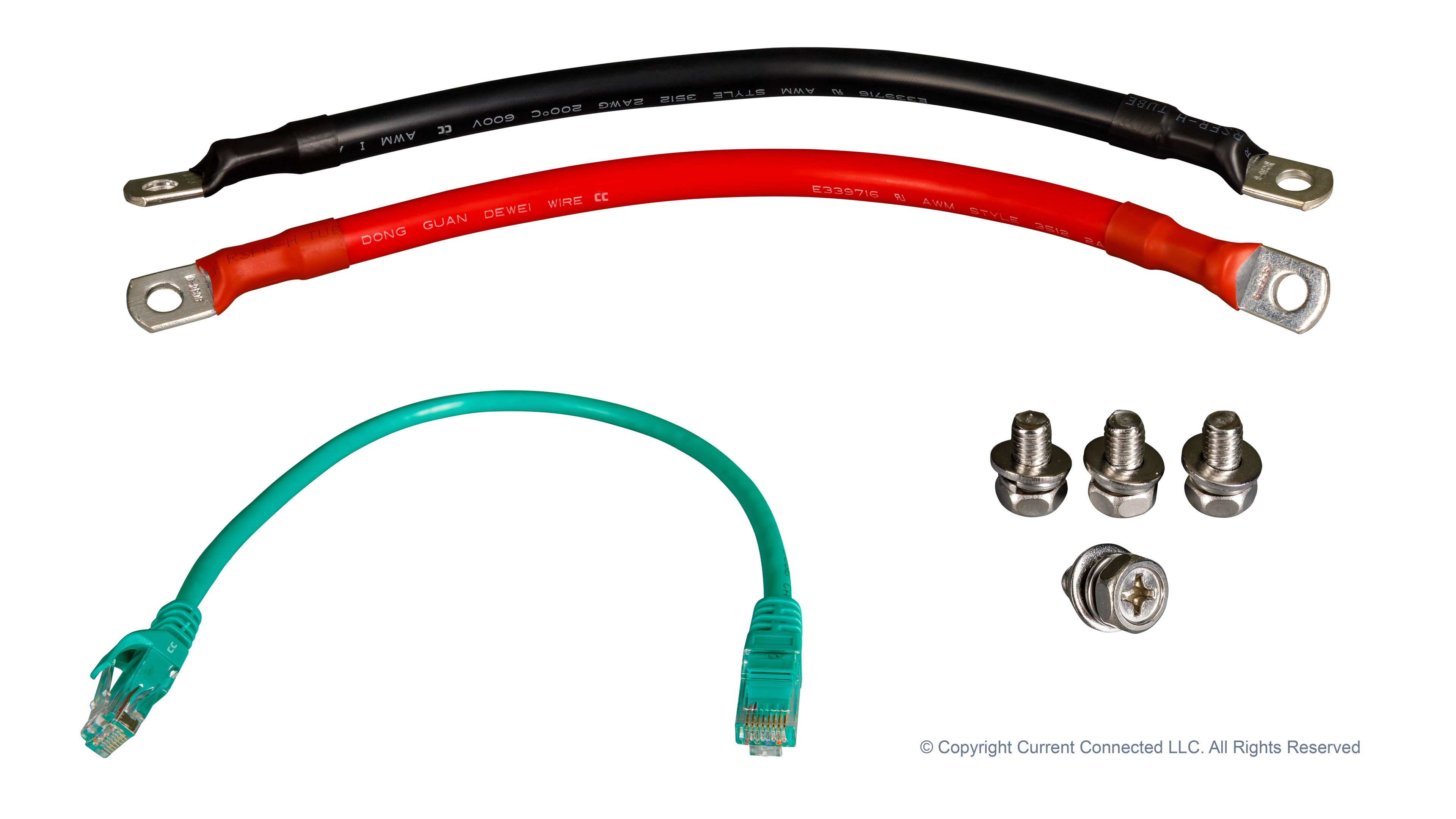 EG Lifepower4 24V Install Parts High quality photo of the EG Lifepower4 24V Install Parts. Photographed by Current Connected