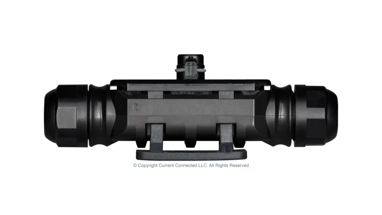 High quality photo of the Aptos - 1504021 - Aptos AC Trunk Connector Unlock Tool - Side View In-Use. Photographed by Current Connected