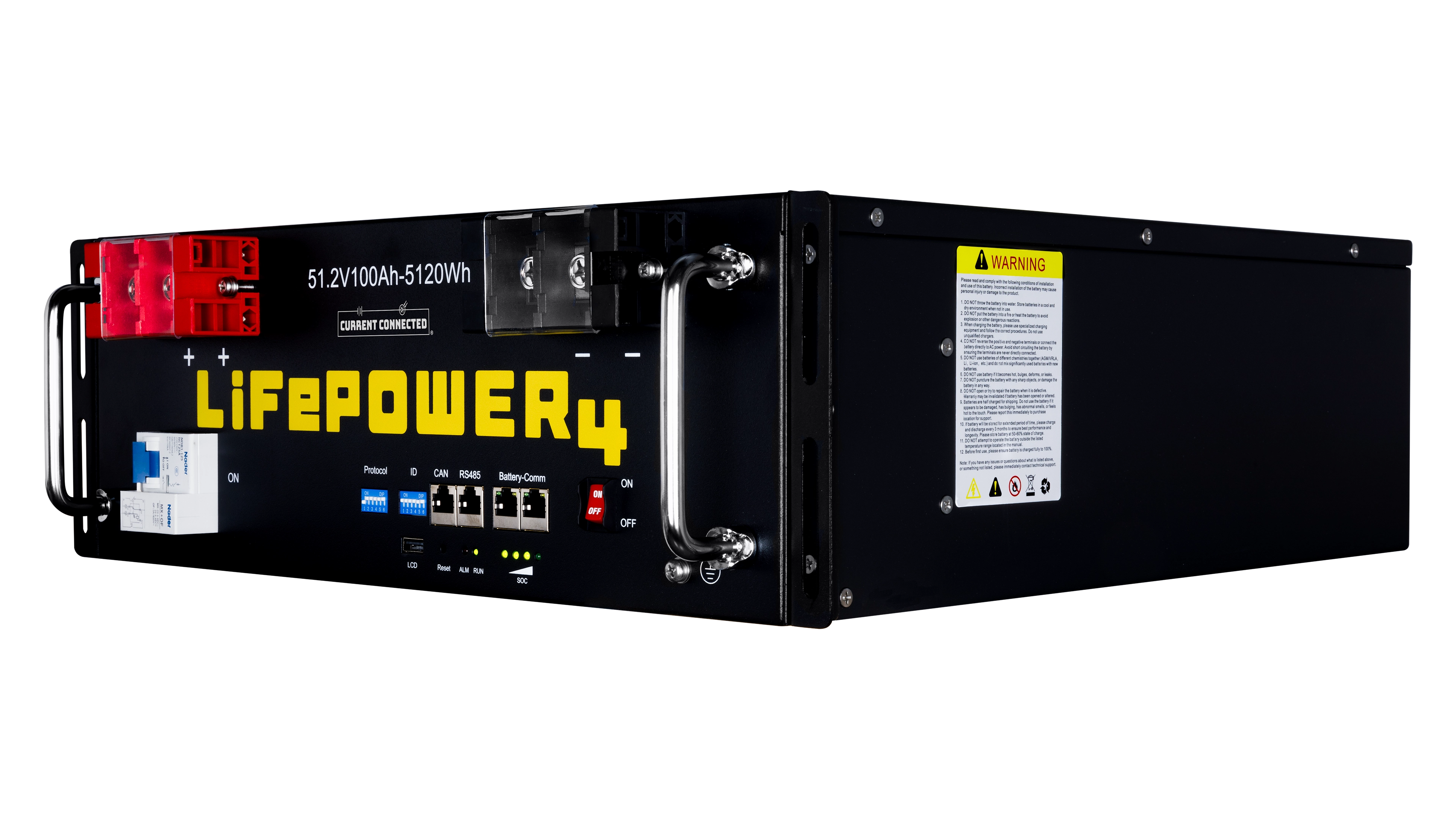 EG4LP48V100A EG4 LiFePOWER4 Right ISO