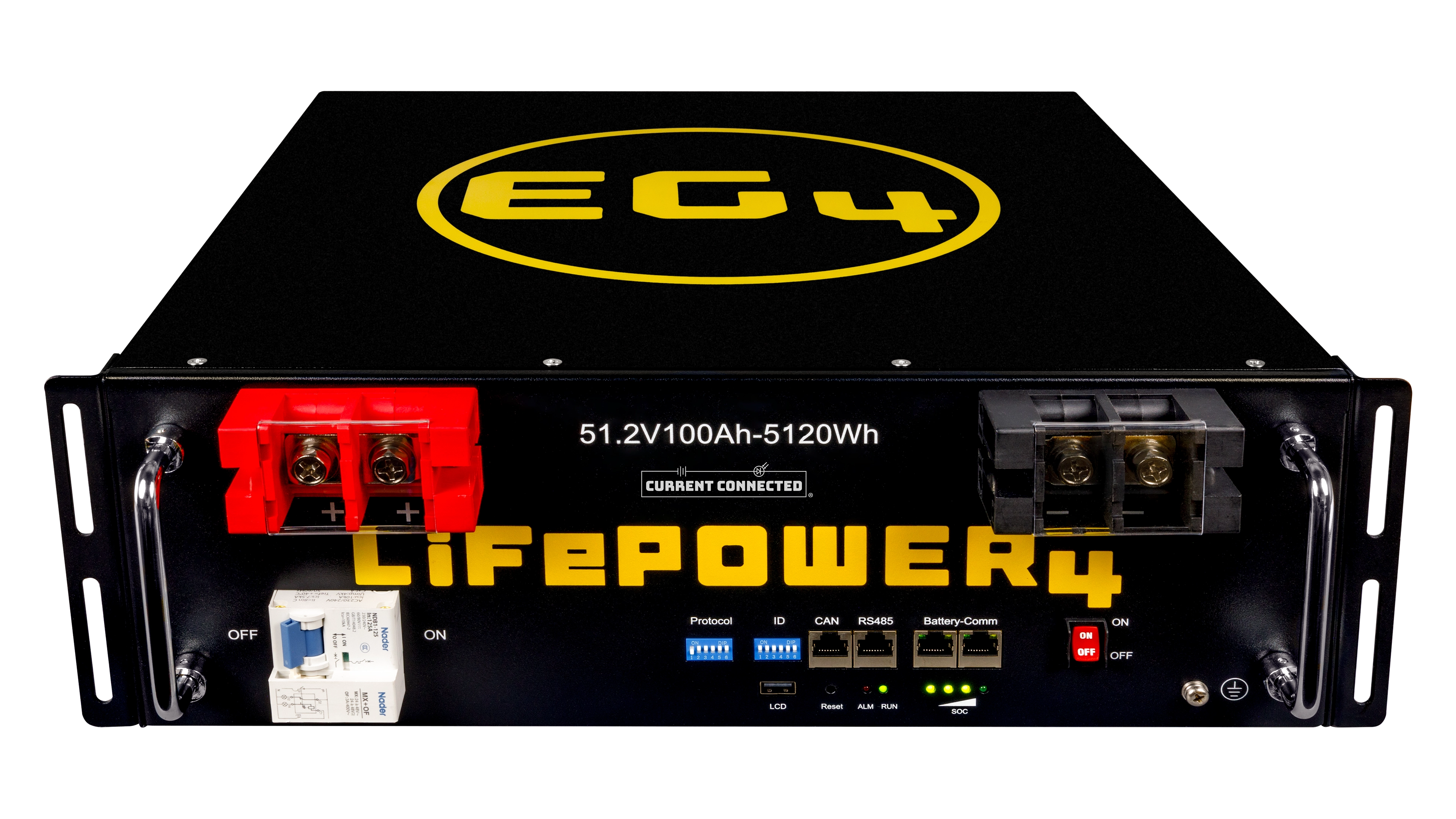 EG4LP48V100A EG4 LiFePOWER4 Front-Top