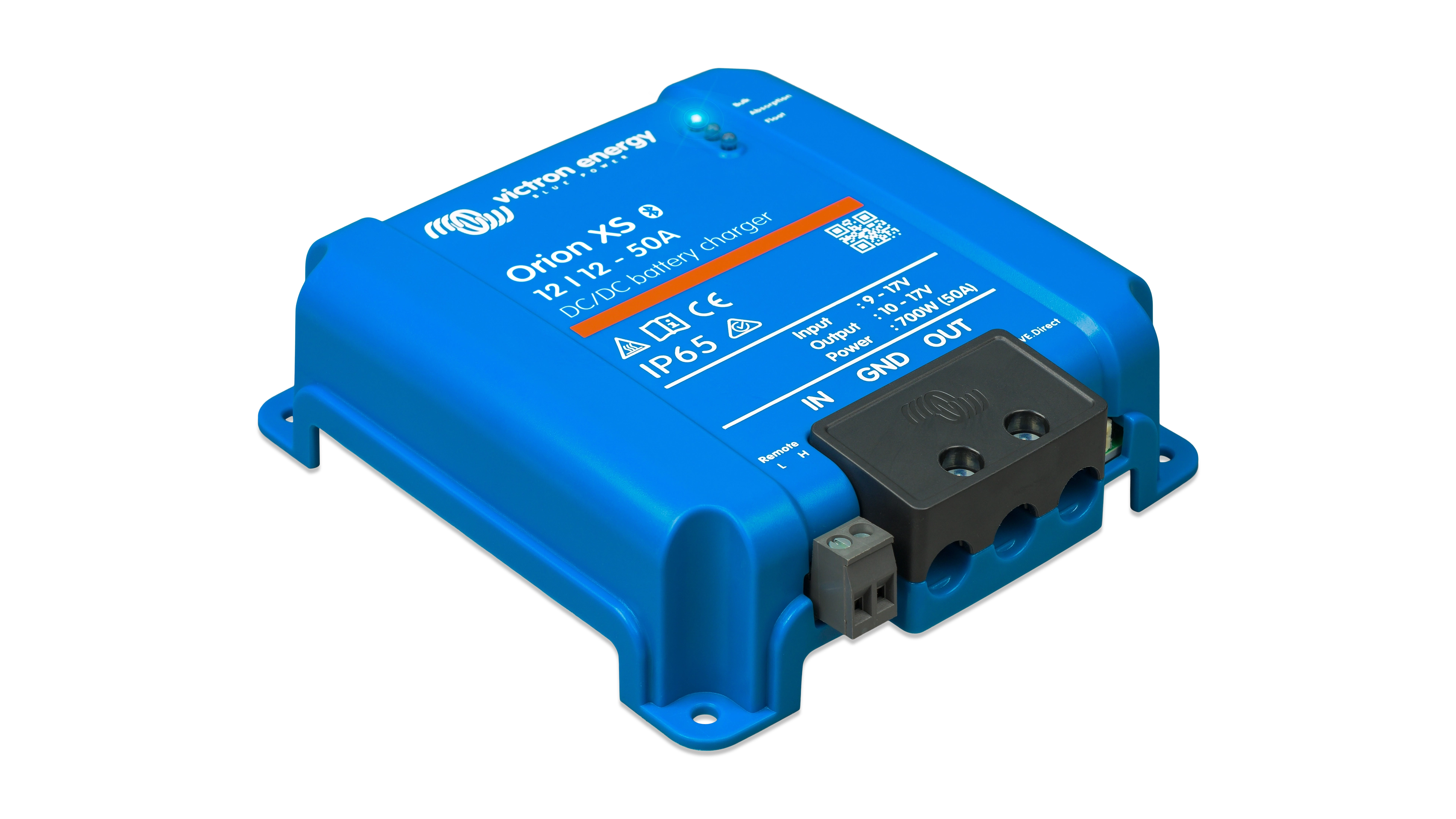 Orion XS 12_12-50A Non-isolated DC-DC charger (left)