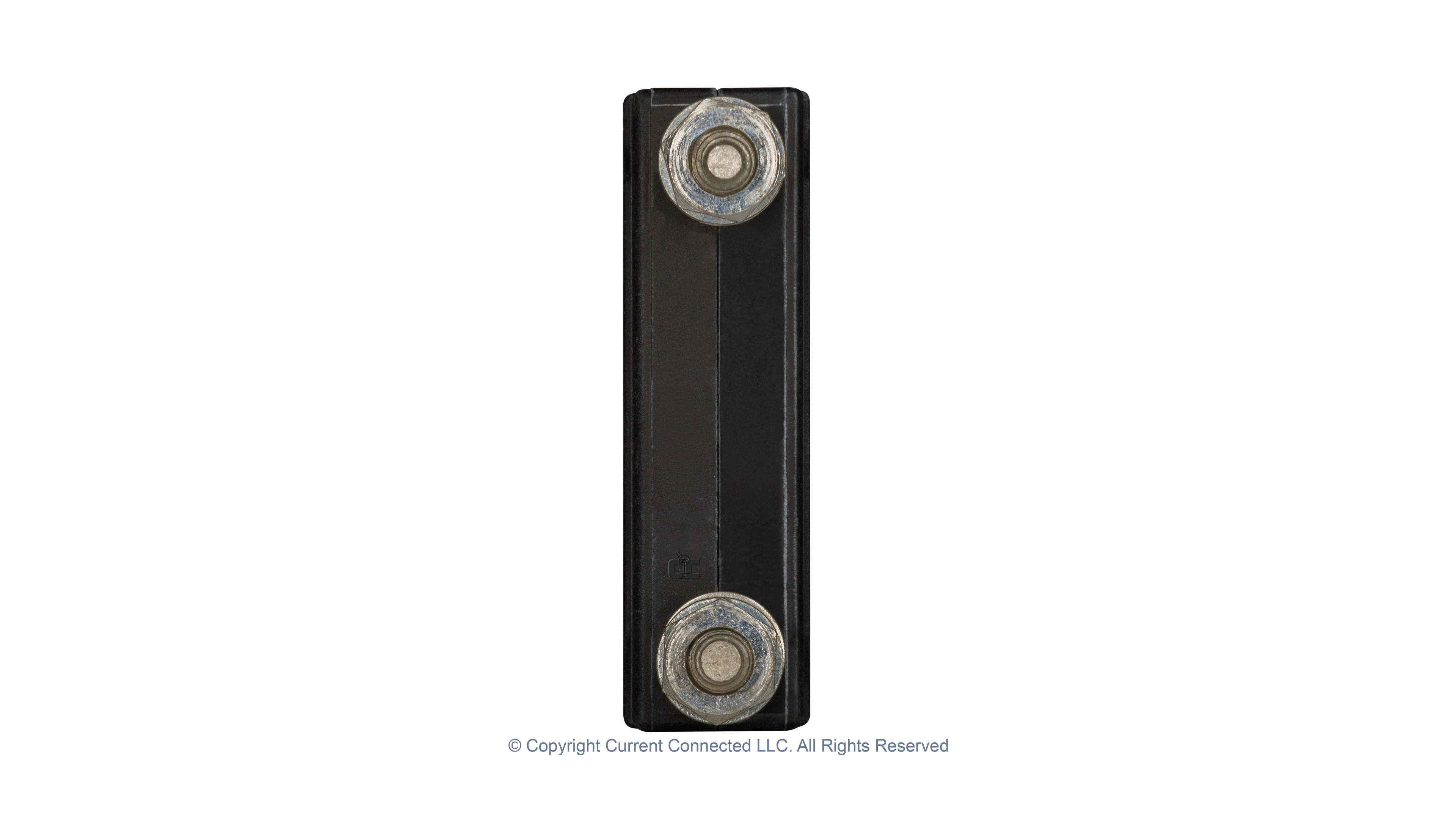 High quality photo of the Midnite Solar - MNEDC10 - 150VDC 120Vac Non-Polarized Panel Mount Breakers 10A back view. Photographed by Current Connected.