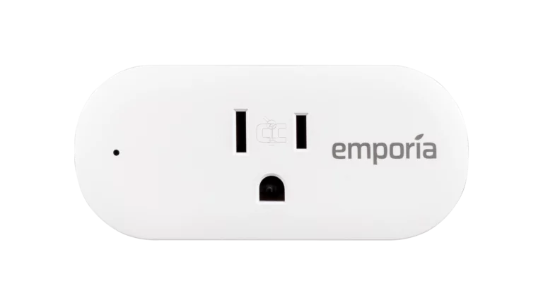 Emporia Smart Plug for Real Time Monitoring Electricity Use, Wall Plug Style, Measures Appliance Power Consumption