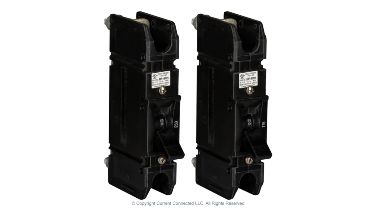 High quality photo of the Midnite Solar - MNEDC175 and MNEDC250 - MNEDC 175A and MNEDC 250A Breaker - Top Angle View. Photographed by Current Connected