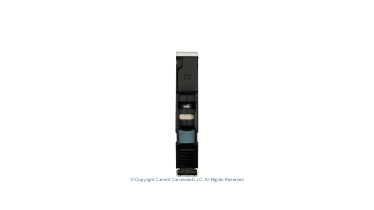 High quality photo of the Midnite Solar - MNEPV20-300-1PP - MidNite Solar MNEPV 300Vdc Din-Rail Mount Polarized Breakers 20A - Bottom. Photographed by Current Connected