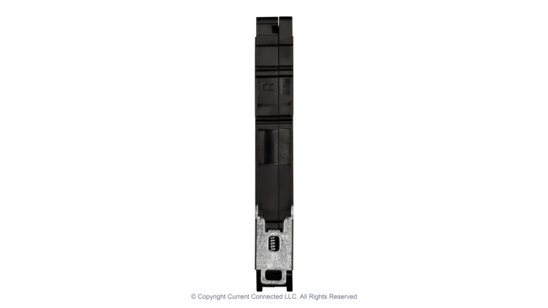 High quality photo of the Midnite Solar - MNEPV20-300-1PP - MidNite Solar MNEPV 300Vdc Din-Rail Mount Polarized Breakers 20A - Back View. Photographed by Current Connected