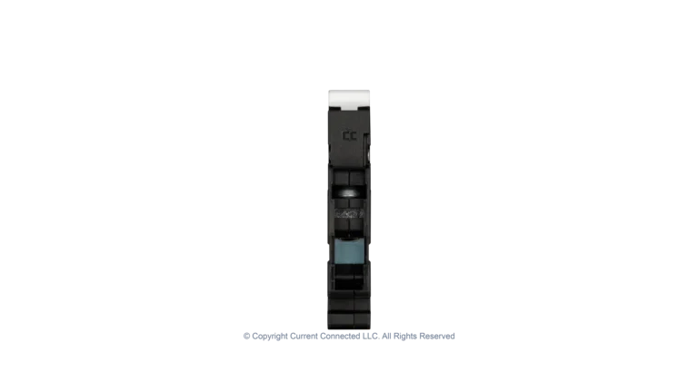 High quality photo of the Midnite Solar - MNEPV20-300-1PP - MidNite Solar MNEPV 300Vdc Din-Rail Mount Polarized Breakers 20A - Top View. Photographed by Current Connected
