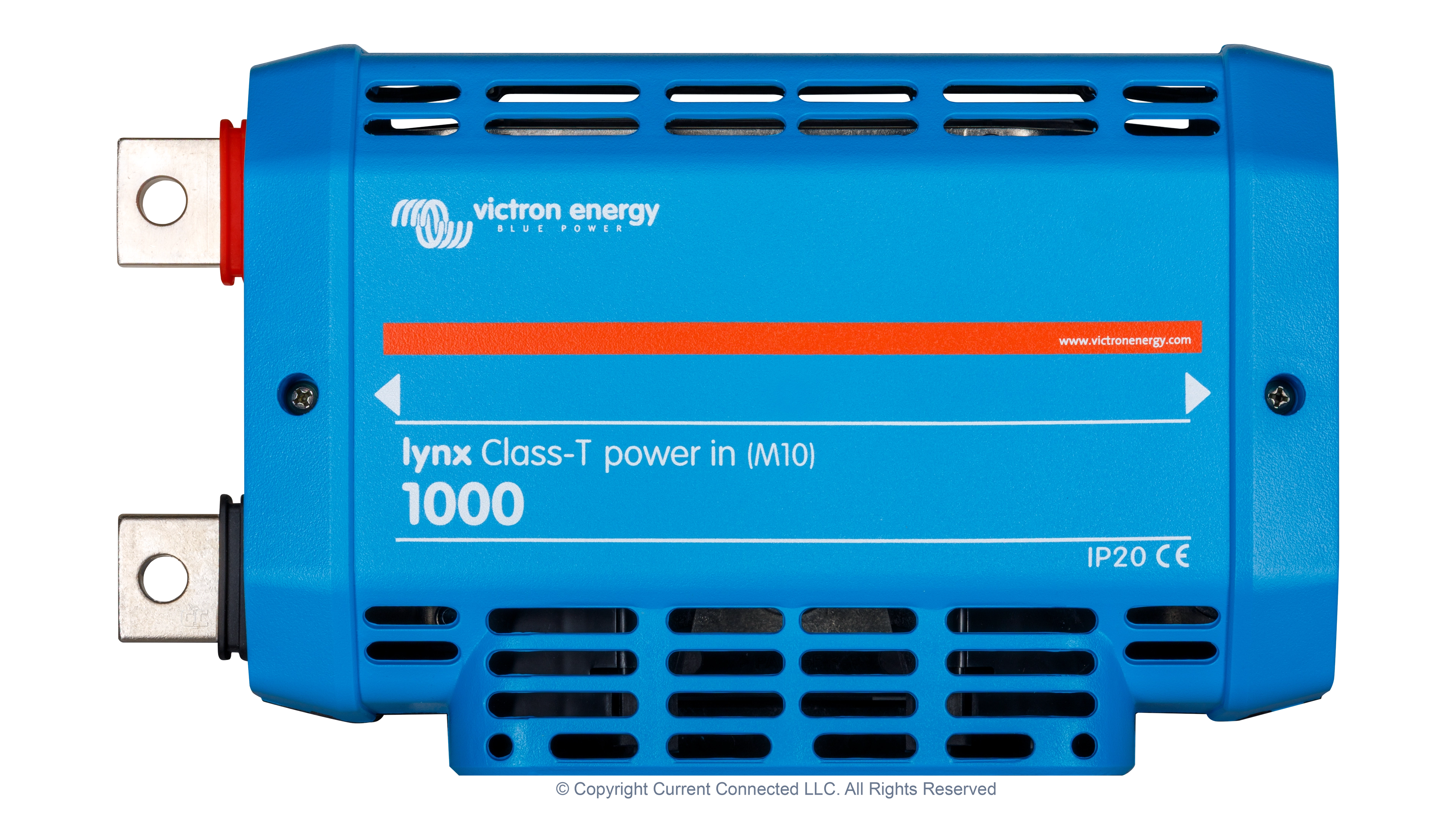 High quality photo of the Victron - LYN060404010 - Lynx Class-T Power In Power Distribution System M10 - Top View. Photographed by Current Connected