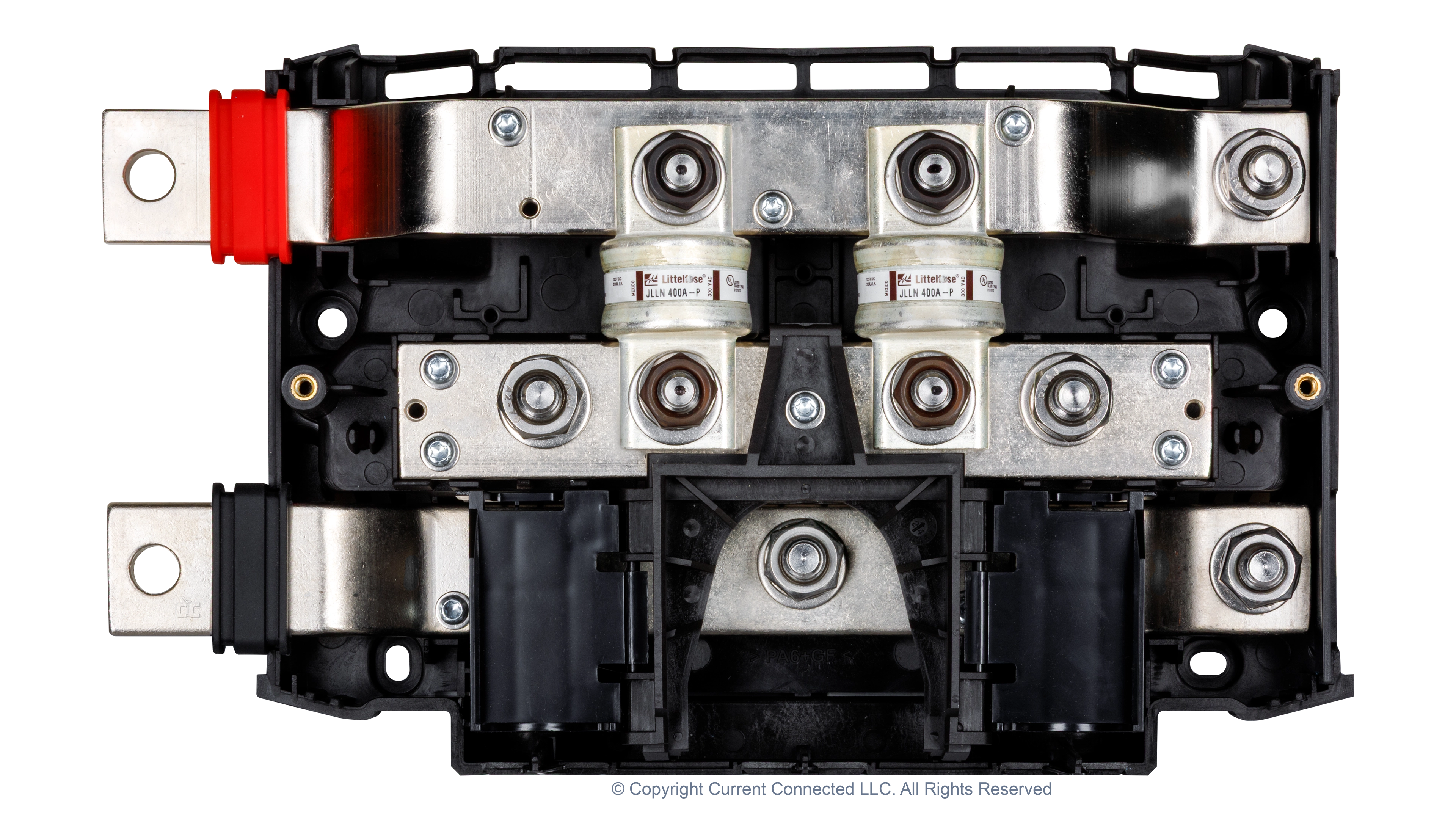 High quality photo of the Victron - LYN060404010 - Lynx Class-T Power In Power Distribution System M10 - Internal View. Photographed by Current Connected