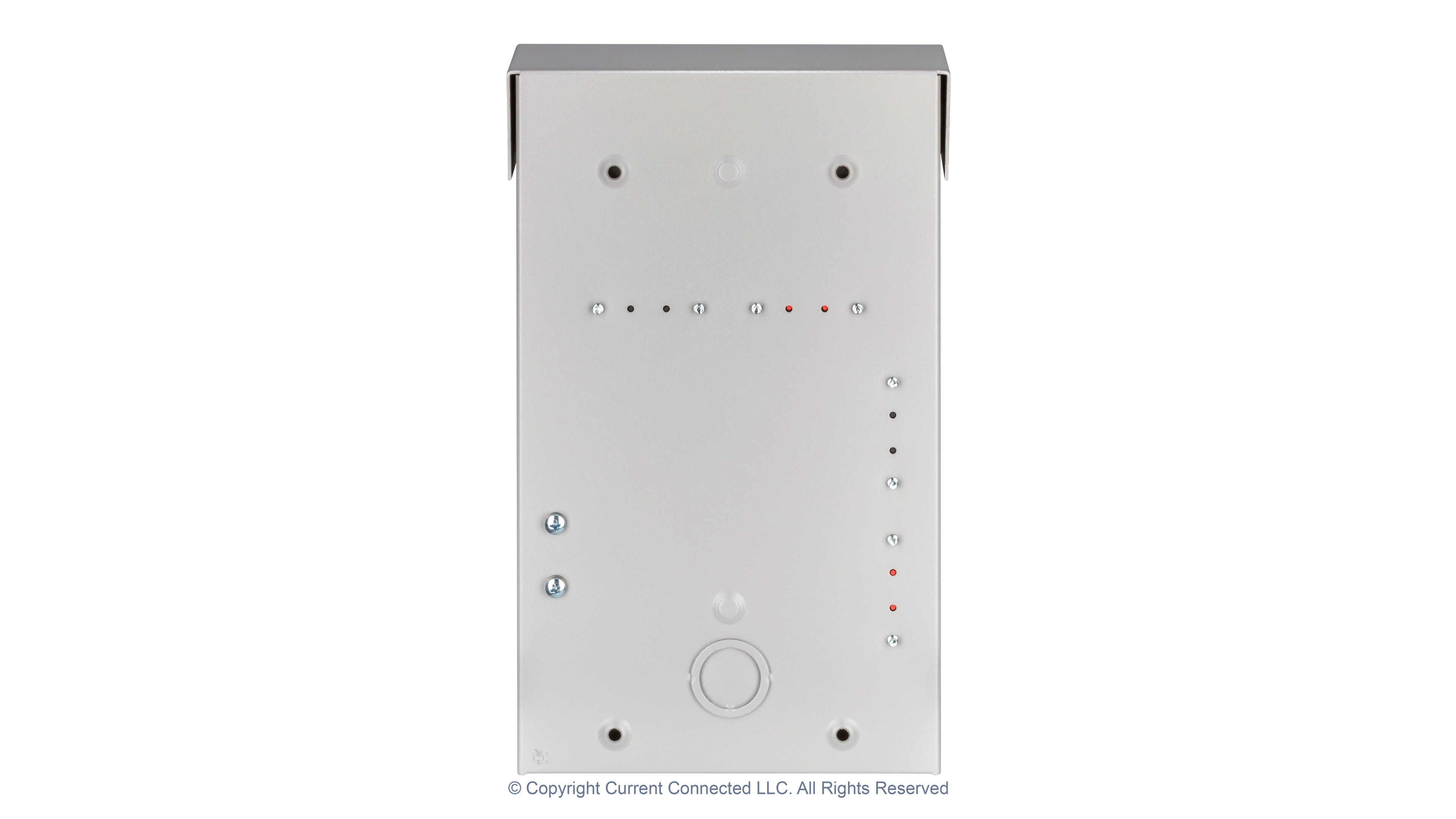 High quality photo of the Midnite Solar - MNTRANSITION - Transition Box - Back. Photographed by Current Connected