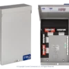 High quality photo of the Midnite Solar - MNTRANSITION - Transition Box - Open and Closed Views. Photographed by Current Connected