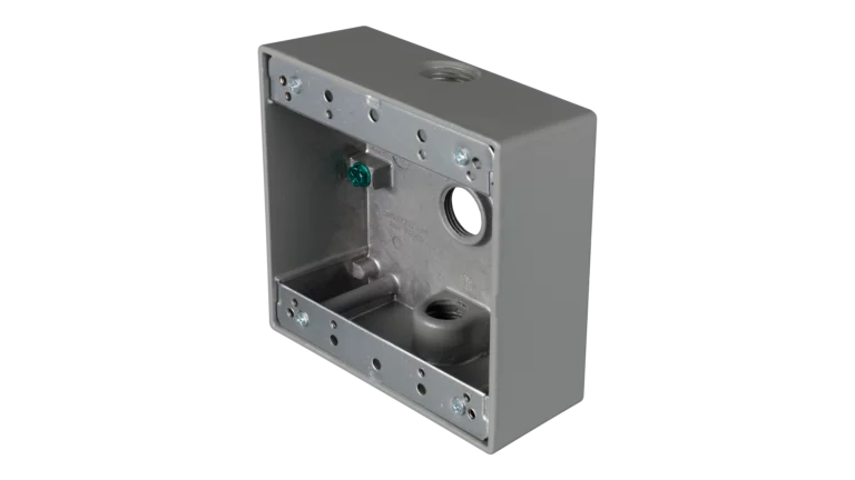 Outdoor Surface Mount Quad Box (3 Hole)