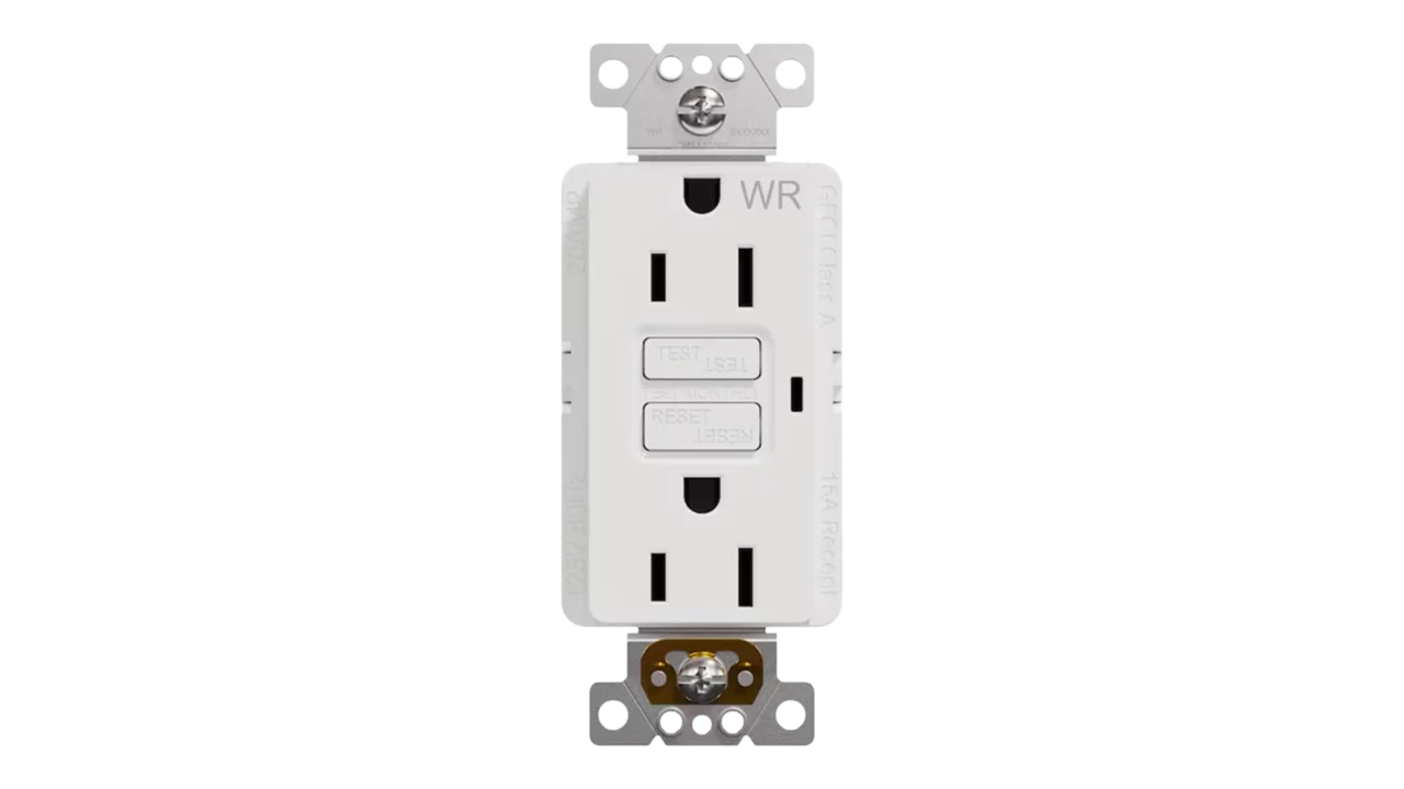 DEWENWILS 15A GFCI Outlet Combo - Weatherproof, Tamper-Resistant, With Self-Test & LED Light