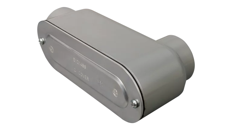 2" Rigid Metal Conduit Body Type LB Threaded with Stamped Cover
